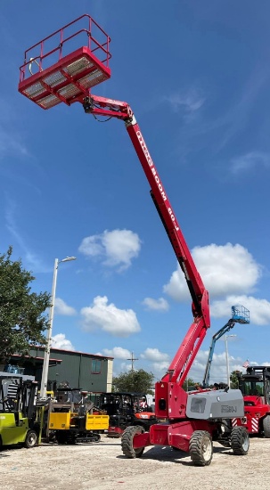 2021 MEC BOOM LIFT MODEL 60-J, DIESEL POWERED, APPROX MAX PLATFORM HEIGHT 60FT, APPROX MAX PLATFORM