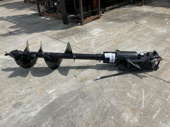( 1 ) UNUSED AUGER FOR MINI EXCAVATOR, APPROX 12in DIA