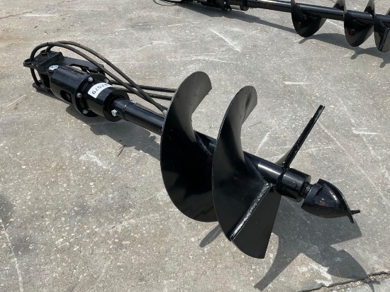 ( 1 ) UNUSED AUGER FOR MINI EXCAVATOR, APPROX 16in DIA