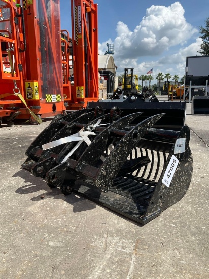 UNUSED 2026 3PCS MINI ATTACHMENT SET FOR MINI EXCAVATOR, APPROX 24in MINI ROCK BUCKET / RIPPER &