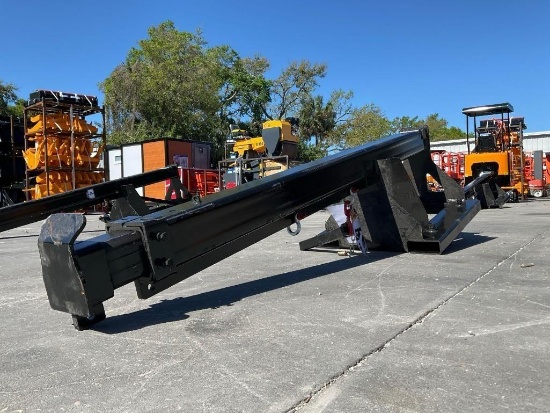 ( 1 ) UNUSED 2026 FORKLIFT TELESCOPIC BOOM ATTACHMENT MODEL TB47, APPROX MAX LENGTH 132 IN, APPRO...