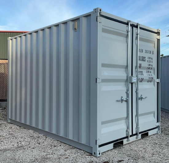 2026 12FT MULTI-USE CONTAINER W/ SIDE DOOR & WINDOW, FORK POCKETS