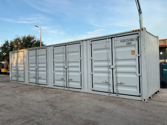 2026 40FT STORAGE CONTAINER, 4SIDE DOORS
