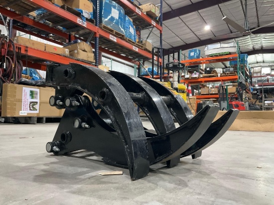 ( 1 ) UNUSED MINI GRAPPLE ATTACHMENT FOR MINI EXCAVATOR