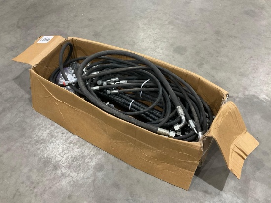 ( 1 ) BUNDLE OF HYDRAULIC HOSES FOR EXCAVATOR, FITS 1-3TON EXCAVATOR