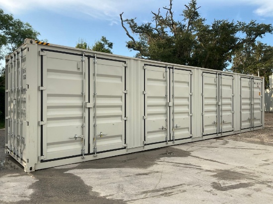 2026 40FT STORAGE CONTAINER, 4SIDE DOORS