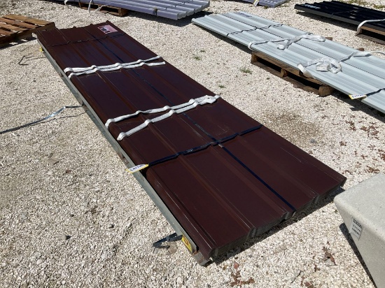 UNUSED METAL ROOF WALL PANELS; APPROX 12 FT L X 3 FT W; APPROX 70 PCS