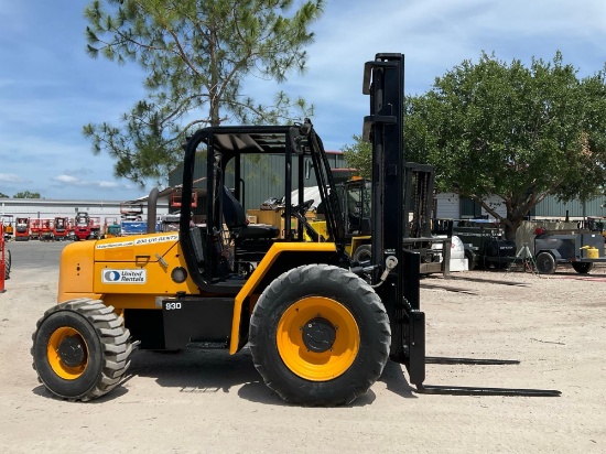 2018 Jcb Forklift Model 930, Diesel, 6,000lb Cap, 2,867 Hrs Showing