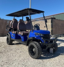 UNUSED 2026 SDLOOL 6-SEATER OFF-ROAD GOLF CART MODEL GC42S; ELECTRIC POWERED; 60V BATTERY, 3.5KW AC