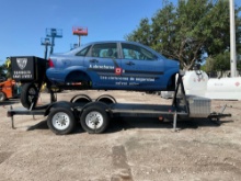 SEAT BELT CONVINCER ROLLER OVER SIMULATOR; TRAILER MOUNTED;ELECTRIC POWERED BY US MOTOR MODEL