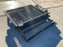 ( 3 ) DEBRIS AND LOG SHIELDPROTECTIVE GRATE; DESIGNED FOR A FW-13-15000G HYDRAULIC WINCH