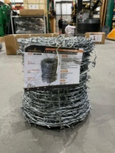 UNUSED LANDHONOR BARBED WIRE MODEL LHR-BW500; APPROX 500 FT
