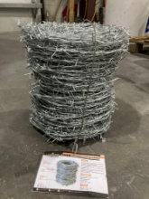 UNUSED LANDHONOR BARBED WIRE MODEL LHR-BW500; APPROX 500 FT