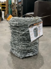UNUSED LANDHONOR BARBED WIRE MODEL LHR-BW500; APPROX 500 FT