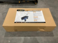 UNUSED 7CU FT GARDEN DUMP CART MODEL LHR-CDW600; APPROX ALL TERRAIN WHEEL SIZE 13in ; APPROX LOAD