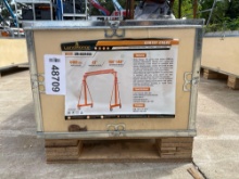 UNUSED LANDHONOR ADJUSTABLE HEIGHT ALL-STEEL GANTRY CRANE MODEL LHR-AGC4400; APPROX MAX LOAD CAPA...
