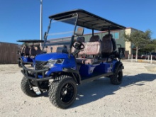 UNUSED 2026 SDLOOL 6-SEATER OFF-ROAD GOLF CART MODEL GC42S; ELECTRIC POWERED; 60V BATTERY, 3.5KW AC