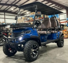 UNUSED 2026 SDLOOL 6-SEATER OFF-ROAD GOLF CART MODEL GC42S; ELECTRIC POWERED; 60V BATTERY, 3.5KW AC