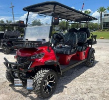 UNUSED 2026 SDLOOL 6-SEATER OFF-ROAD GOLF CART MODEL GC42S; ELECTRIC POWERED; 60V BATTERY, 3.5KW AC