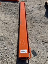 ( 1 ) SET OF UNUSED FORK EXTENSIONS, APPROX 82in