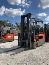 TOYOTA FORKLIFT MODEL 7FBEU20, ELECTRIC,