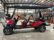 UNUSED 2026 SDLOOL 6-SEATER OFF-ROAD GOLF CART MODEL GC42S; ELECTRIC POWERED; 60V BATTERY, 3.5KW AC