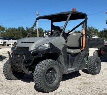 2023 POLARIS PRO XD UTV, KUBOTA DIESEL, 4X4, LOW HRS SHOWING,MANUAL DUMP BED, BIL OF SALE ONLY, R...