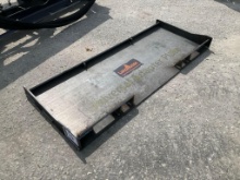 UNUSED LANDHONOR UNIVERSAL ADAPTER PLATE ATTACHMENT SKID STEER, APPROX 45in W