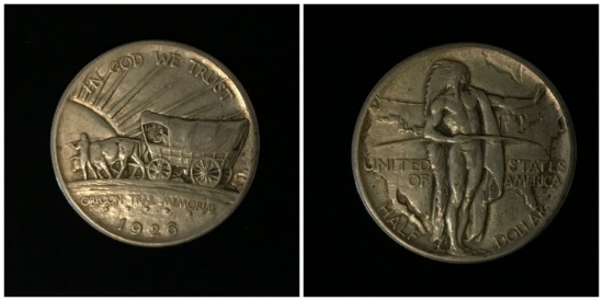 Oregon Trail Comm. Half Dollar