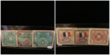 Set Of 3 Military Currency Notes