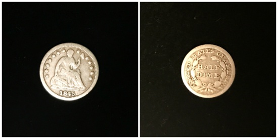 Seated Liberty Half Dime