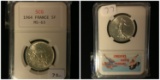 Graded France Coin