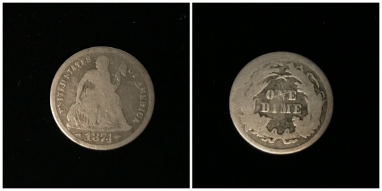 Seated Liberty Dime