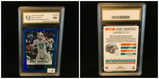 Graded Ryan Tannehill Sports Card