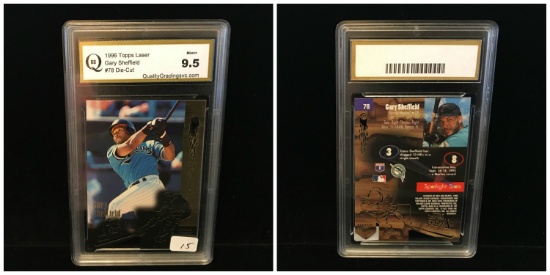 Graded Gary Sheffield Sports Card