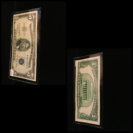 $5 Blue Seal Bill