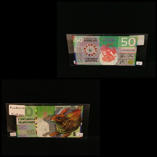 Kamberra Fantasy Banknote