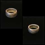 Silver Dollar Custom Ring