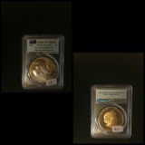 Graded Cook Islands Coin