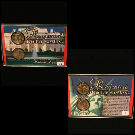 Presidential Dollar Series Set