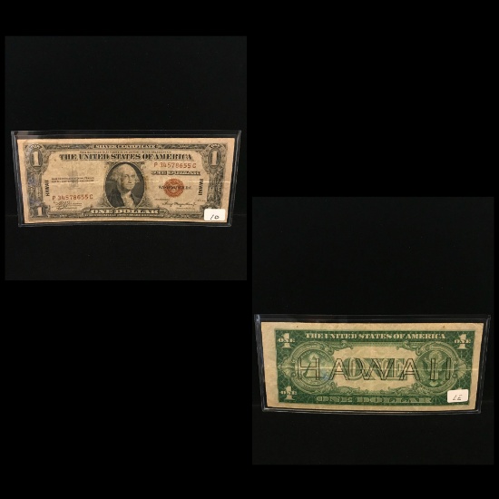 $1 Brown Seal Bill