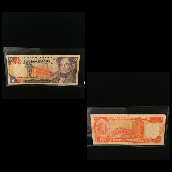 Venezuela Currency Note