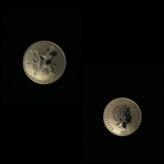 NIUE Mickey Mouse 1 oz. Silver Coin