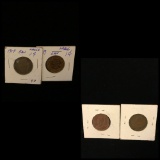 Set Of 2 Canada Large Cents