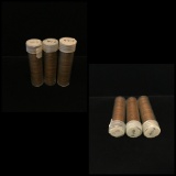 Lot Of 3 Rolls Of Lincoln Cents