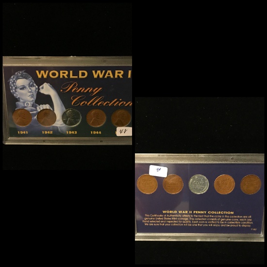 WWII Penny Coin Set