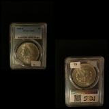 Graded Morgan Silver Dollar