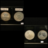 Turks & Caicos 2 Coin Set