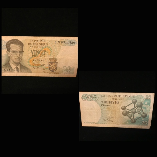 Belgium Currency Note