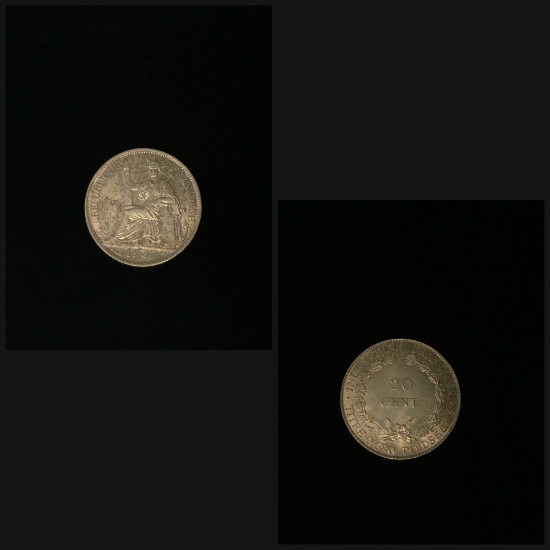 French-Indo China Coin